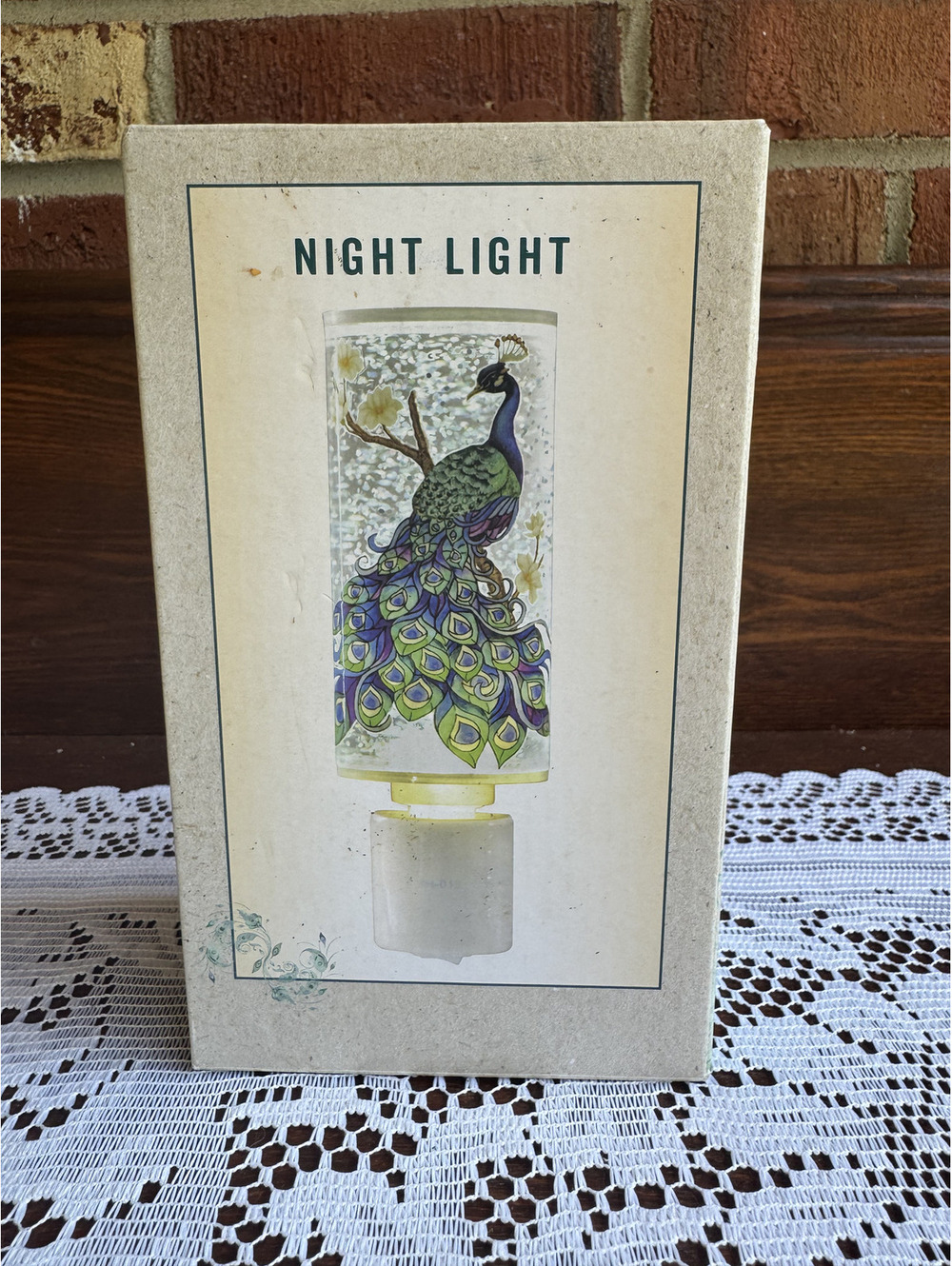 Cracker Barrel Exclusive Peacock Design Night Light